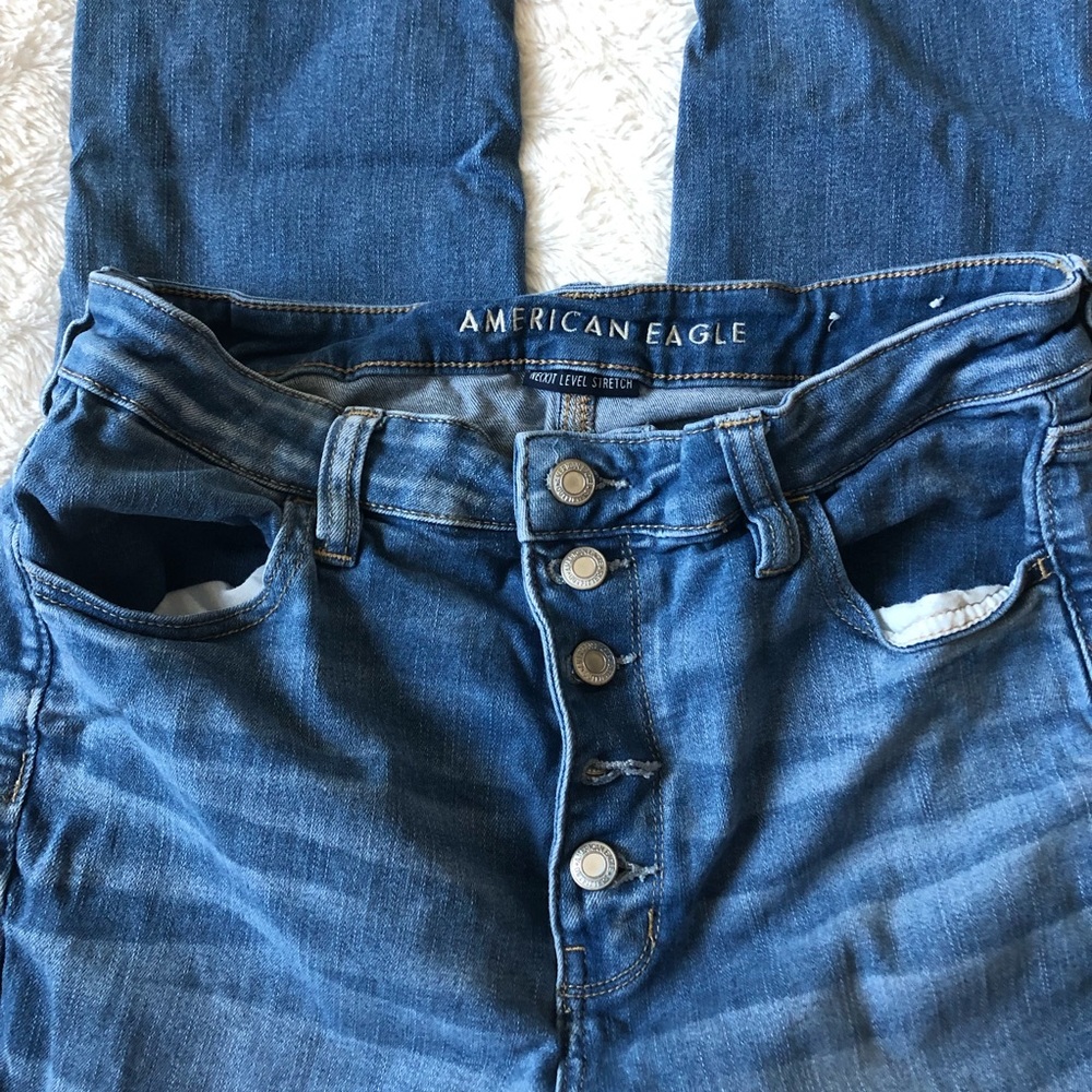 sz16 LOT OF 2 PAIR AE SUPER HI-RISE JEGGINGS
